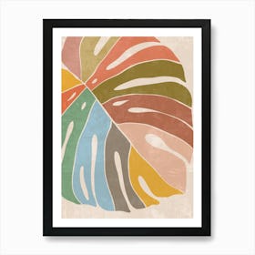 Tropical Leaf 1 Art Print