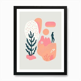 Abstract Desert Art Print