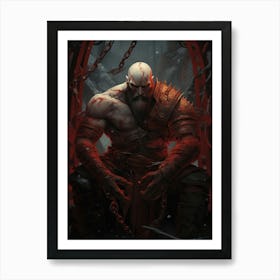 God Of War 13 Art Print