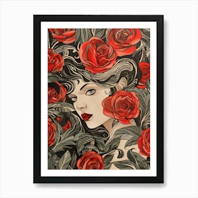 Roses Art Print