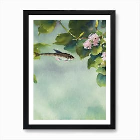 Grunion Storybook Watercolour Art Print