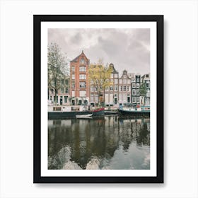 Amsterdam Canal Art Print