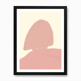 Pink Sand Art Print