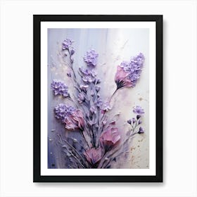 Lilac Flowers 2 Art Print