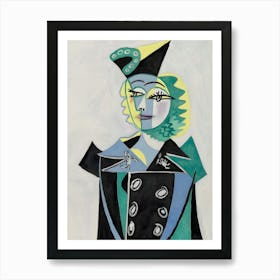 Picasso Woman 2 Art Print