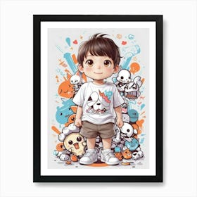 Kawaii Art Art Print