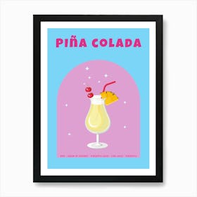 Pina Colada Art Print