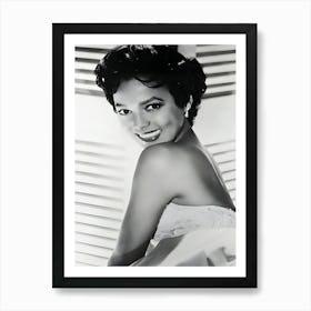 Actress Singer Dorothy Dandridge Art Print