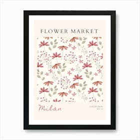 Flower Market 14 Art Print