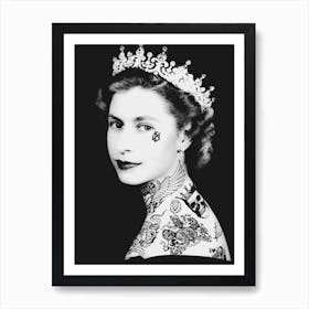 Elizabeth Rocks Art Print