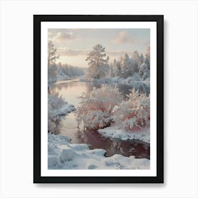 Snowy River Art Print