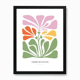 Jardin De Fleurs No 1 Art Print