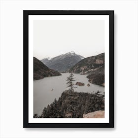 Rustic Lake Views Art Print