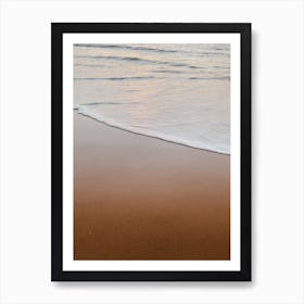 Calm Sandy Beach Art Print