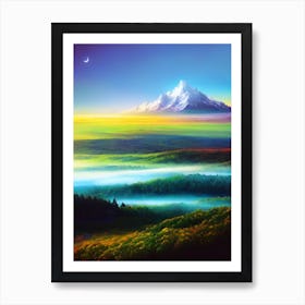 Landscape Painting 54 Art Print