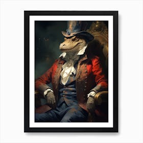 Crocodile Art Print