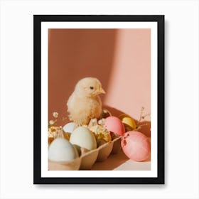 Easter Chick 4 Art Print