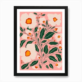 Flower Art 3 Art Print