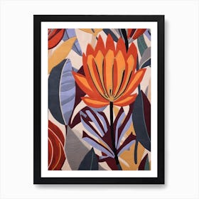 Fall Botanicals Tulip 1 Art Print