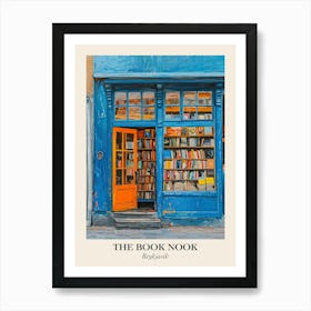 Reykjavik Book Nook Bookshop 2 Poster Art Print