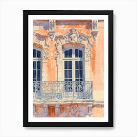 Bordeaux Europe Travel Architecture 4 Art Print