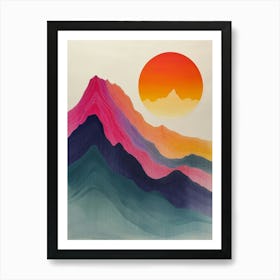 'Sunrise' 81 Art Print