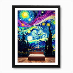 Starry Night 58 Art Print