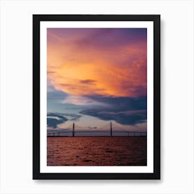 Charleston Sunset XII Art Print