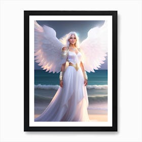 Angel Of The Sea Art Print