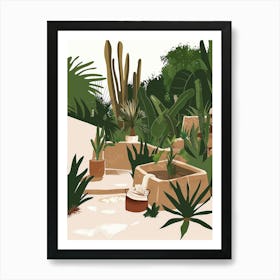 Cactus Garden 21 Art Print