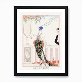 Art Deco Fashion 1920s Art Print