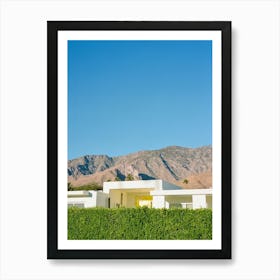 Palm Springs Architecture on Film Art Print