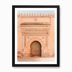 Moroccan Grand Door Art Print