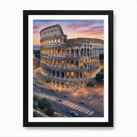 Colosseum Art Print