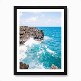 Hawaii Road Sea Art Print