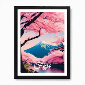 Fuji Japan Art Print