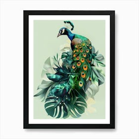 Peacock 31 Art Print