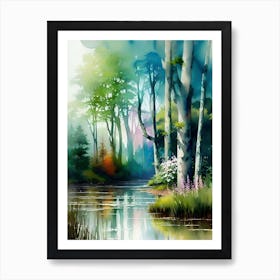 Landscape Painting 59 Art Print