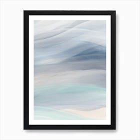 Abstract Blues I Art Print