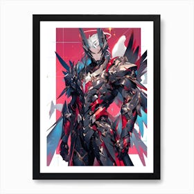 Hero Of Legend Anime Art Print