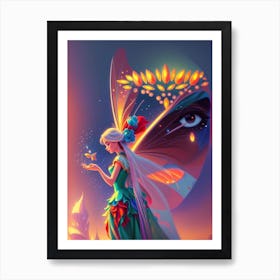 Fantasy Fairy Art Print