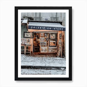 Galerie La Vigne, Paris Art Print