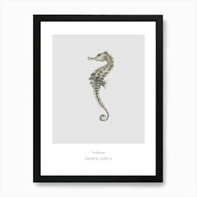 Seahorse Art Print