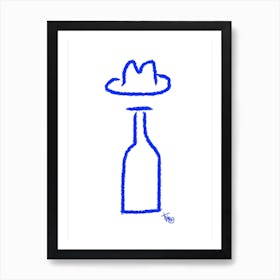 Don’t forget your Hat Art Print
