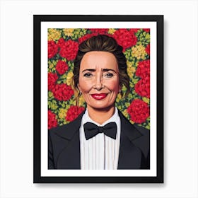 Emma Thompson Illustration Movies Poster