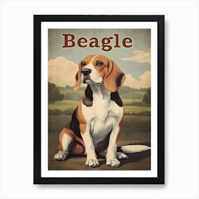 Beagle Art Print