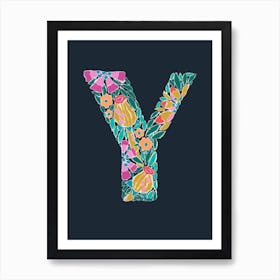 Letter Y Art Print