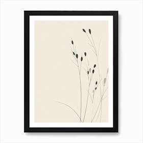 Grasses 3 Art Print