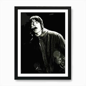 liam gallagher oasis britpop music band 15 Art Print