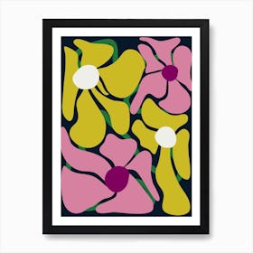 Petal Whirlwind Art Print